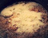 A picture of step 8 of Mom's mushrooms risotto.
