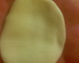 A picture of step 3 of Sunshine's chocolate covered cherries.