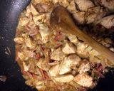 A picture of step 1 of Skillet Cream Cheese Chicken Chili.