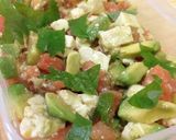 A picture of step 7 of Avocado, Tofu, and Tomato Salad with Yuzu Pepper Paste.