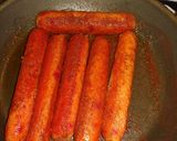 Foto del paso 3 de la receta: 🌭 Salchichas vegetarianas🌭 con puré!