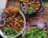 पिंडी छोले और जीरा राइस रेसिपी चरण 8 फोटो