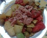 Foto del paso 10 de la receta Ensalada de patatas con aguacate y tomates cherry