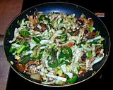 A picture of step 4 of Mike's Pan Fried Ramen Noodles.