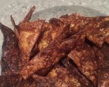 A picture of step 8 of Slimmers world syn free crisps.