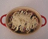 A picture of step 7 of Grilled Taro Root, Nori, Sesame Seeds and Cheese.
