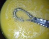 A picture of step 4 of Sig's Scrambled Egg O'(range) la la.