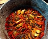 Sütőben sült Ratatouille fűszeres koftával recept fázis 8 fotója