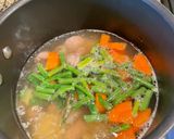 A picture of step 2 of Pork and Vegetable Soup.