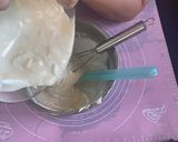 รูปขั้นตอนการทำที่ 5 ของ เค้กไข่มัทฉะช็อกโกแลต🥚