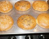 A picture of step 3 of BRIOCHE BUNS FOR HAMBURGERS #2 JON STYLE.