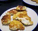 Foto del paso 5 de la receta: Pollo rebozado con claras de huevo y panko