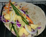 A picture of step 1 of Light Cheesy Quesadilla.