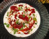 A picture of step 6 of Sweet Potato Tikki Chaat.