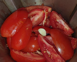 Foto del paso 1 de la receta: Salmorejo sin pan en Mambo