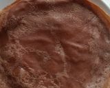 Foto langkah ke 3 dari resep Dadar Gulung Coklat isi Vla Pisang.