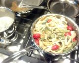 A picture of step 13 of Healthy Chicken & Veggie Pasta.