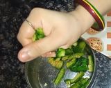 A picture of step 2 of Bittergourd Masala.