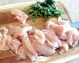 A picture of step 1 of Healthy Chicken & Veggie Pasta.