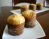 A picture of step 6 of Black Tea Muffins Made With Pancake Mix.