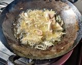 A picture of step 1 of Kathal (jackfruit).