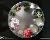 A picture of step 1 of Instant mutter dosa.