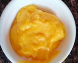 A picture of step 1 of Mango Kalakand.
