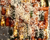 Foto del paso 4 de la receta: Sticks de zanahoria 🥕 y calabacín 🥒con parmesano 🧀