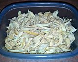 A picture of step 4 of Mike's Smothered Soft Chicken Tacos.