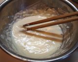A picture of step 4 of Mentsuyu-seasoned Chicken Tempura.