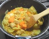 A picture of step 5 of A Nostalgic Lunch Menu [Curry Stew].