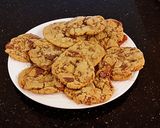 A picture of step 8 of Chocolate Peanut Crunch Caramel Cookies.