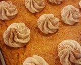 A picture of step 2 of Pumpkin Pie Angel Food Cake.