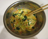 A picture of step 4 of Crustless Quiche with Spinach.