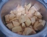 A picture of step 3 of Oven roasted sweet potatoes.