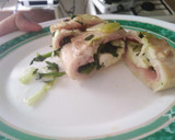Foto del paso 4 de la receta: Pollo relleno de espinacas, panela y jamón