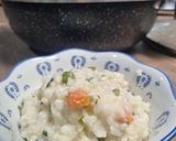 Foto langkah ke 7 dari resep Bubur Ayam Carbonara.