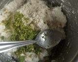 A picture of step 1 of Suji poha appe.