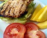 A picture of step 6 of Vickys Jerk Chicken & Mango 'Burgers', GF DF EF SF NF.