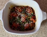 A picture of step 3 of Grated aubergine stir fry.