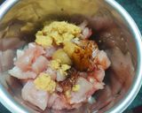 A picture of step 1 of Chinese Chicken Pakora.