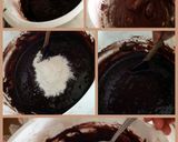 A picture of step 2 of AMIES Strawberry Orange Chocolate Cake.