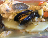 Foto del paso 3 de la receta: Caldillo de marisco y merluza