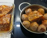 Foto del paso 2 de la receta: Albóndigas con Callos y Huevo escalfado
