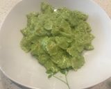 Foto del paso 13 de la receta: Pasta con salsa de queso verde