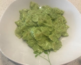 Foto del paso 13 de la receta: Pasta con salsa de queso verde