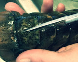 A picture of step 2 of Lobster Tail.