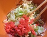 A picture of step 3 of A Single Serving Okonomiyaki with Just Cabbage.