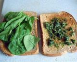 A picture of step 2 of Sandwiches with Pesto Spread.