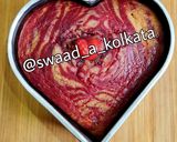 রেড ভেলভেট মার্বেল কেক(Red Velvet Marble Cake recipe in bengali রেসিপির ধাপ 6 ছবি